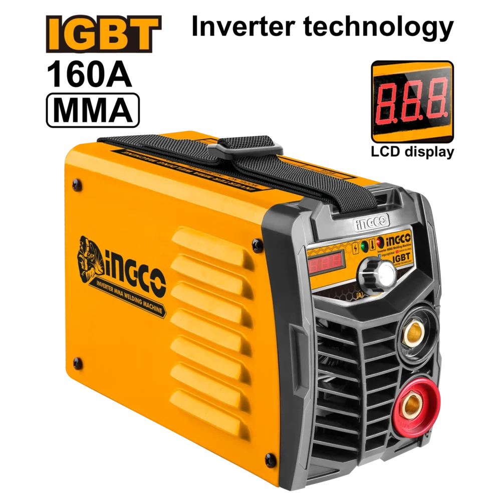 Aparat de sudură  cu invertor 160A INGCO ING-MMA16015