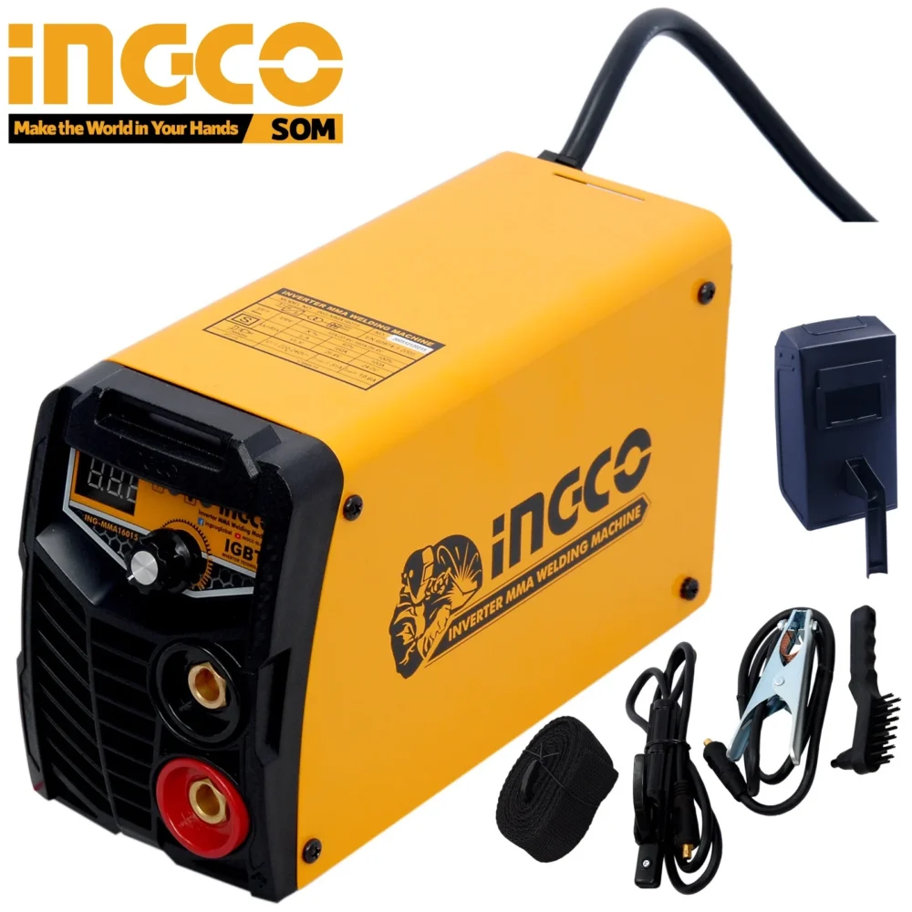 Aparat de sudură  cu invertor 160A INGCO ING-MMA16015
