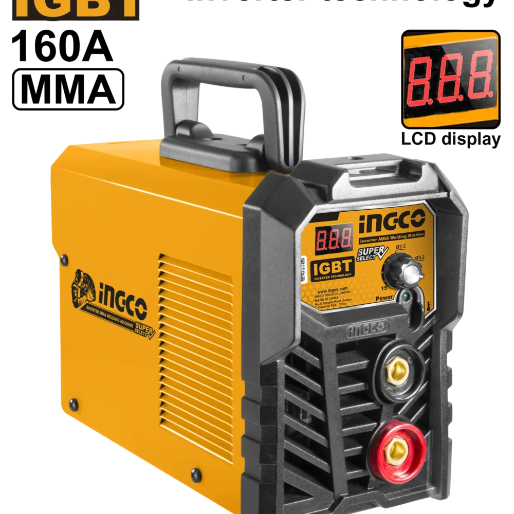 Aparat de sudură  cu invertor 160A INGCO ING-MMA1602
