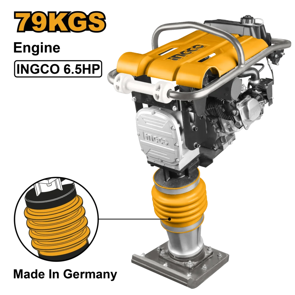 Mai compactor pe benzină 4.8kW 6.5HP INDUSTRIAL INGCO GRT75-2