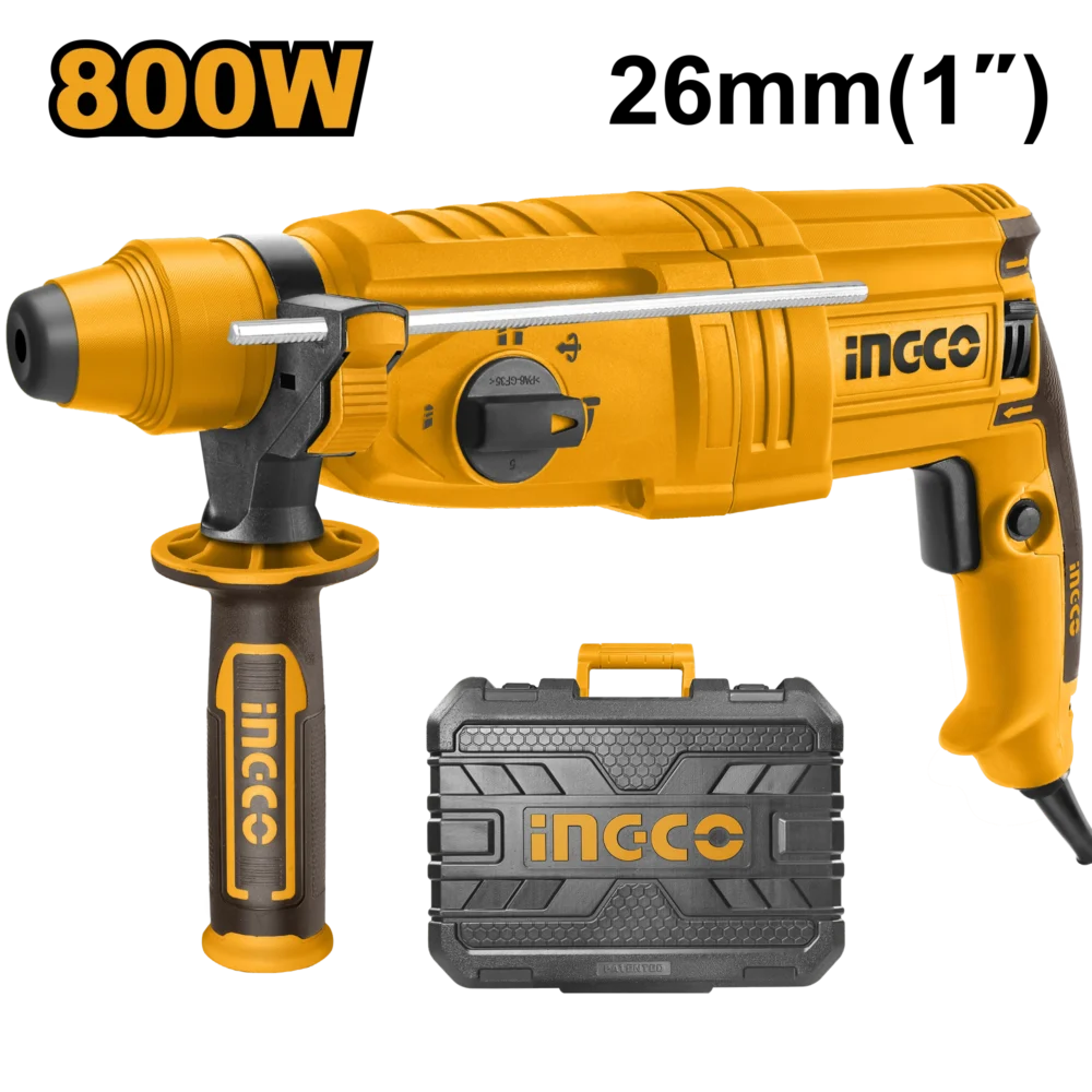 Ciocan rotopercutor SDS-Plus 800W INGCO INDUSTRIAL RGH9028
