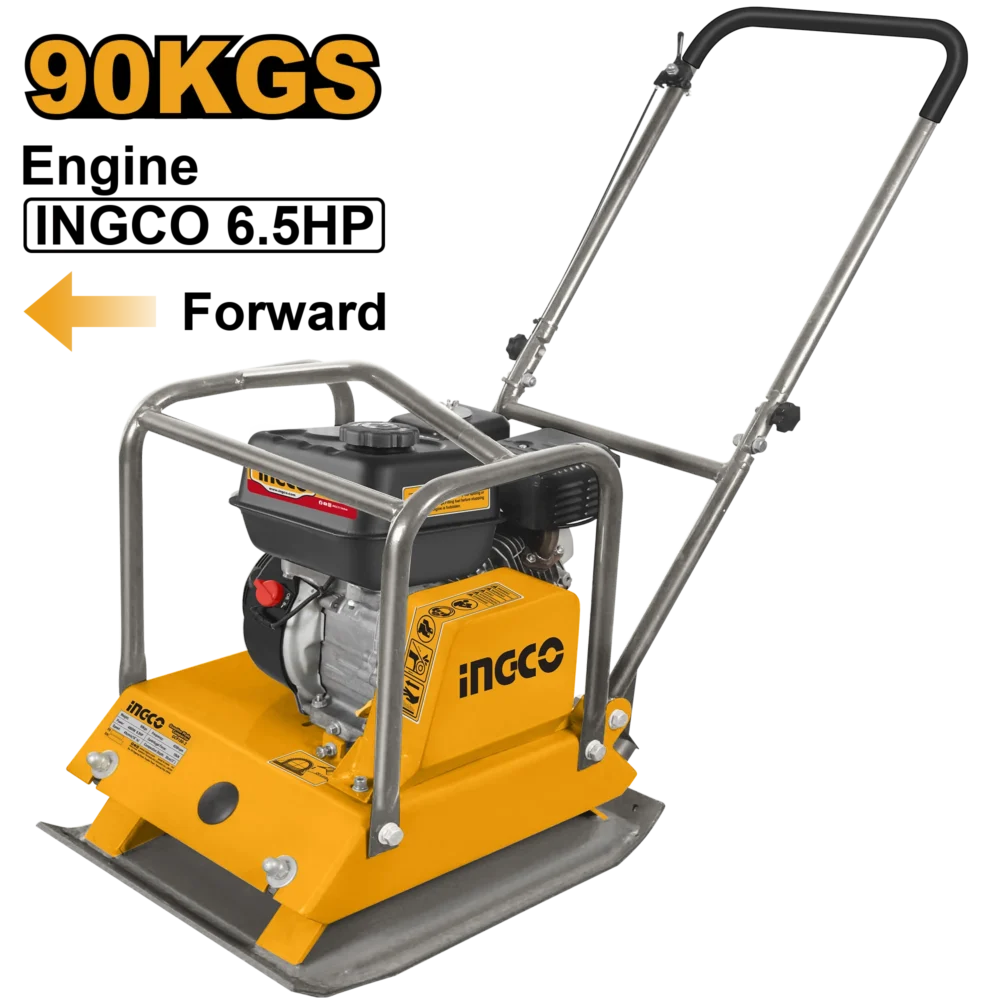 Placa compactoare pe benzină 6.5HP 90Kg INGCO GCP100-2