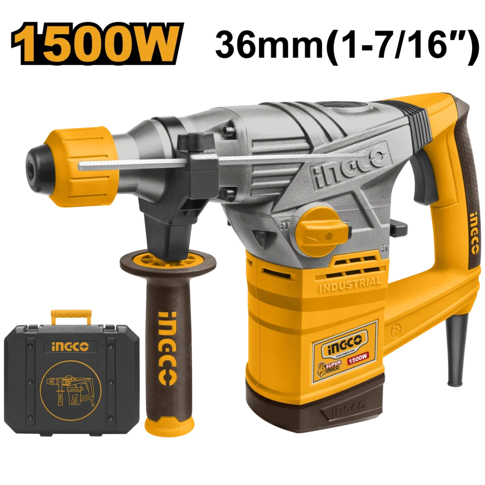 Ciocan rotopercutor SDS-Plus 1500W INGCO RH15008