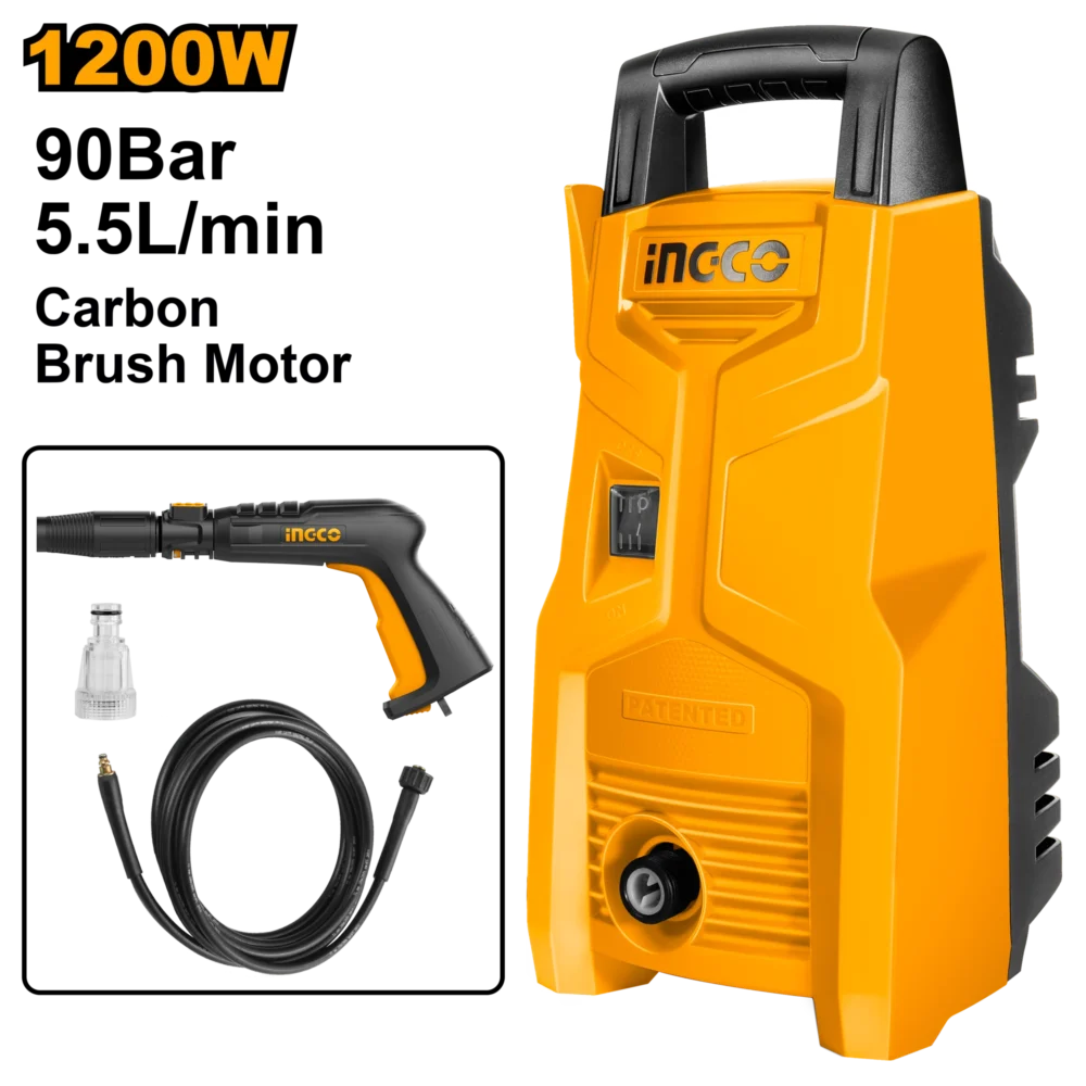Masina de spalat cu presiune 1200W INGCO HPWR12008