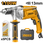 Mașină de găurit cu percuție 1100W INGCO ID11008-1