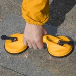 Ventuza dubla pentru sticla 115mm INGCO HSU025001