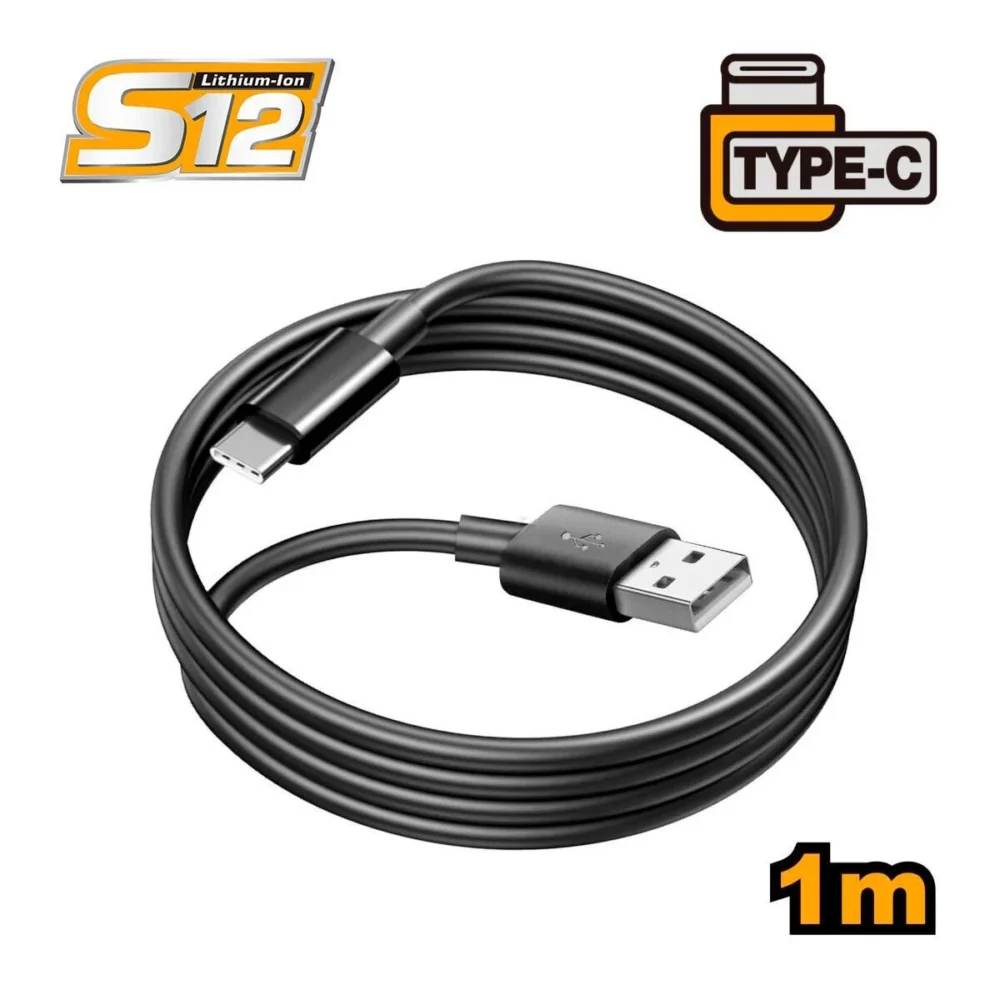 Cablu USB Type A - Type C 1m  INGCO IUCC01