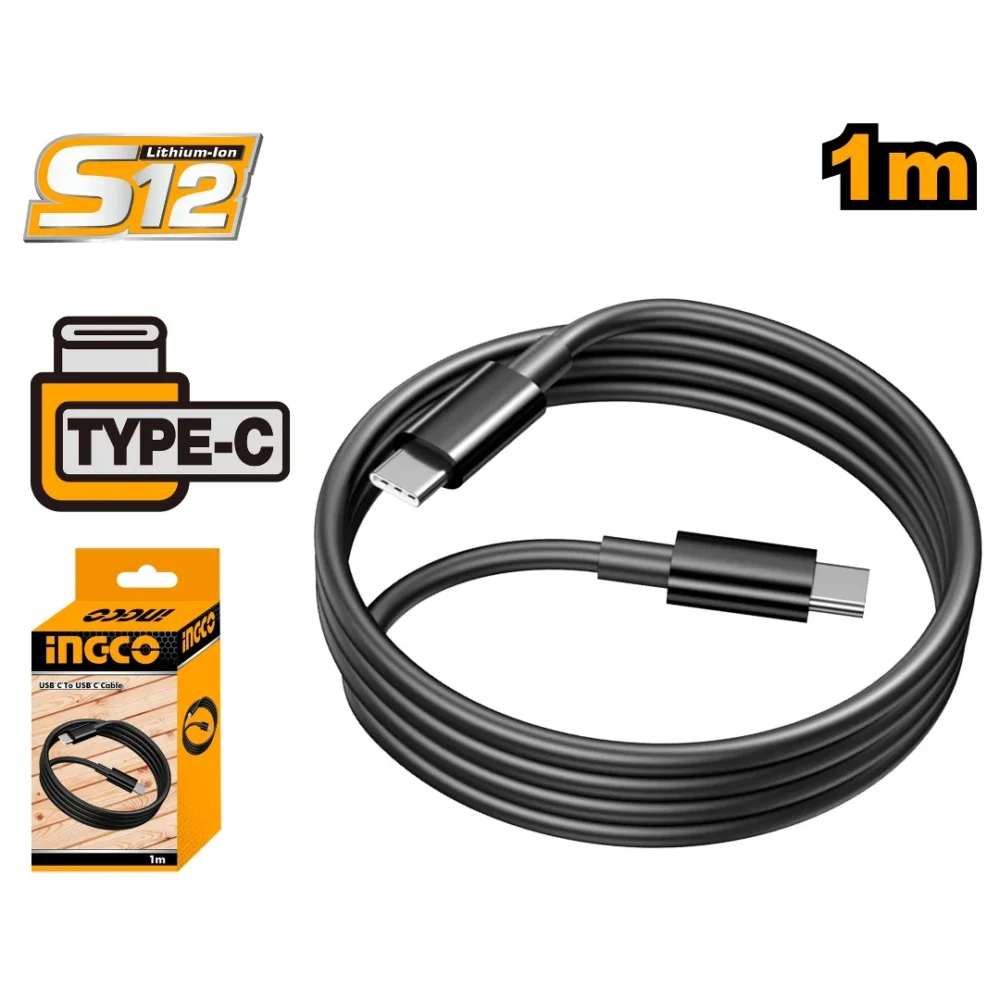 Cablu USB Type C 1m IUCC02 INGCO