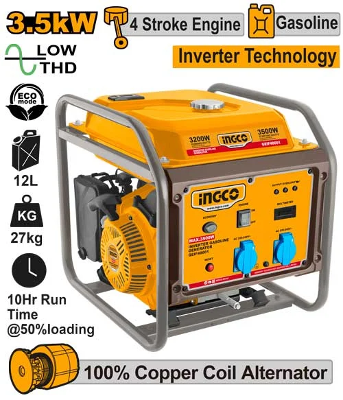 Generator inverter 3.5kW INGCO GEIF40001