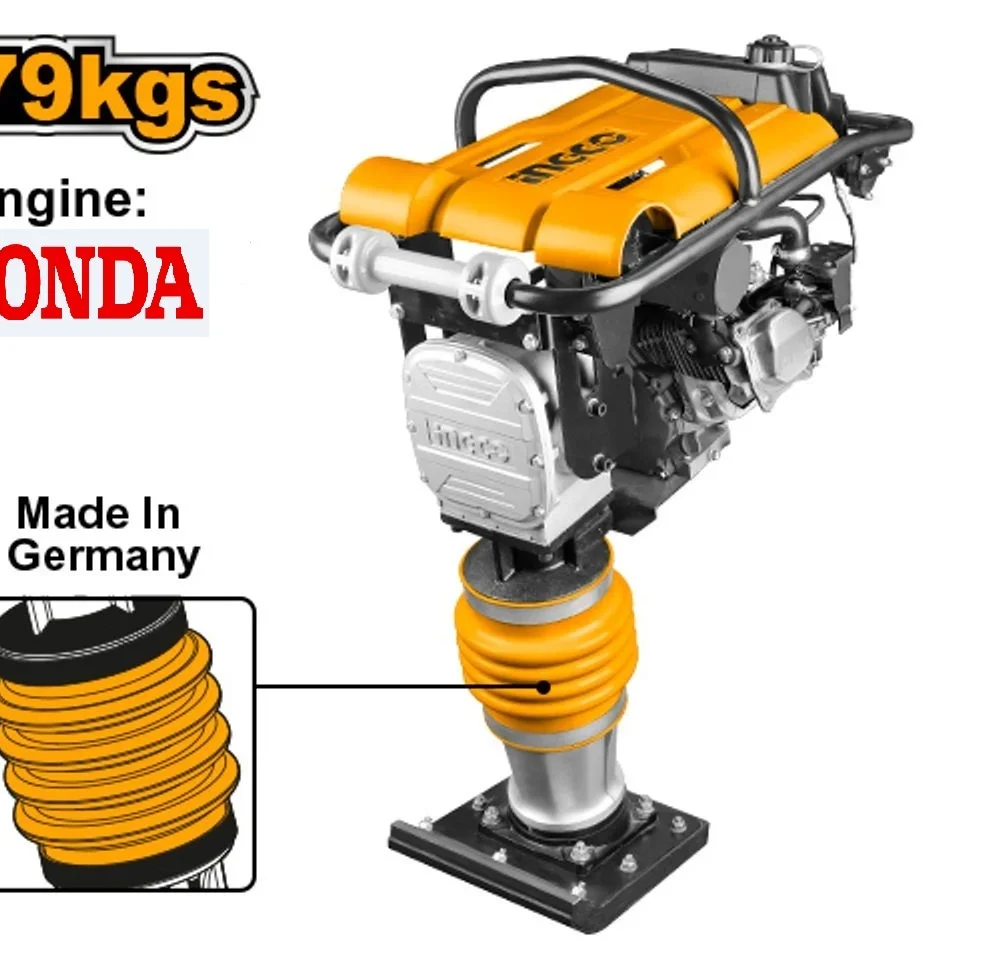 Mai compactor pe benzina INGCO Honda GRT75-1 79kg 5.5HP