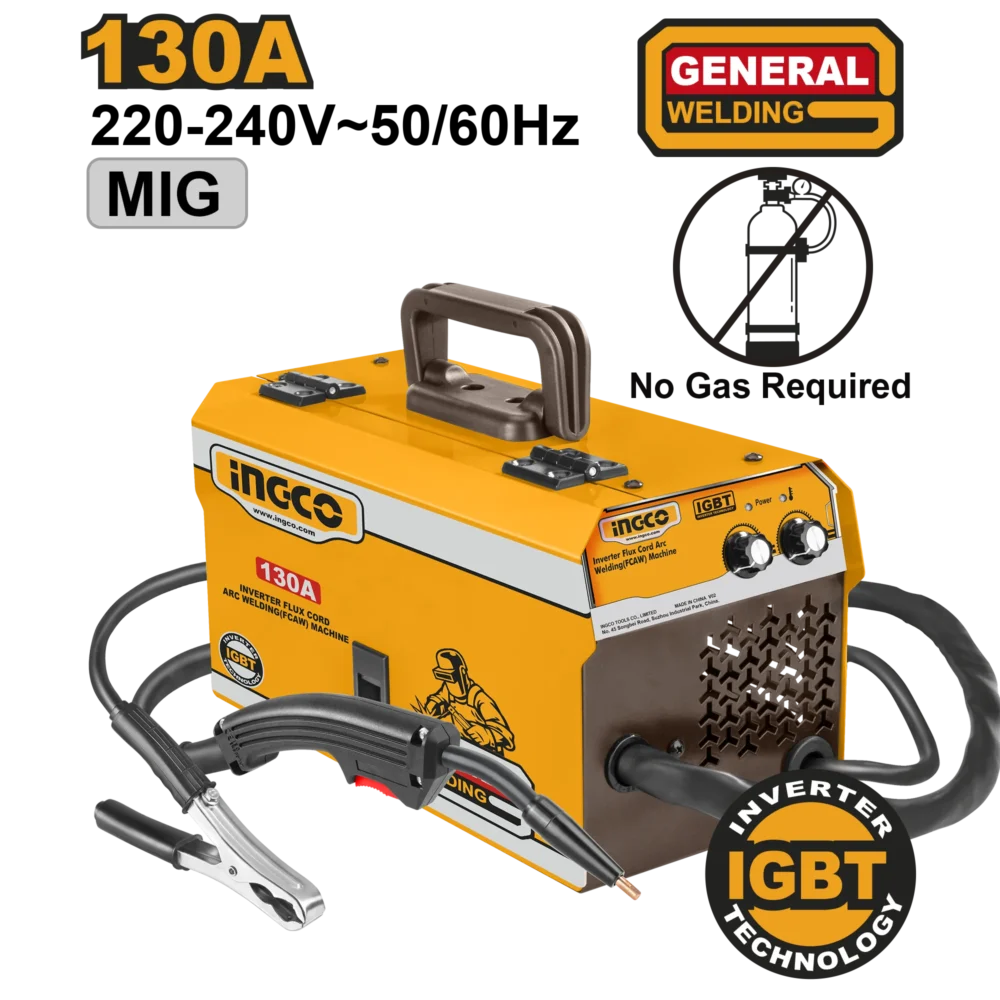 Aparat de sudat semiautomat 130A INGCO ING-FC13012