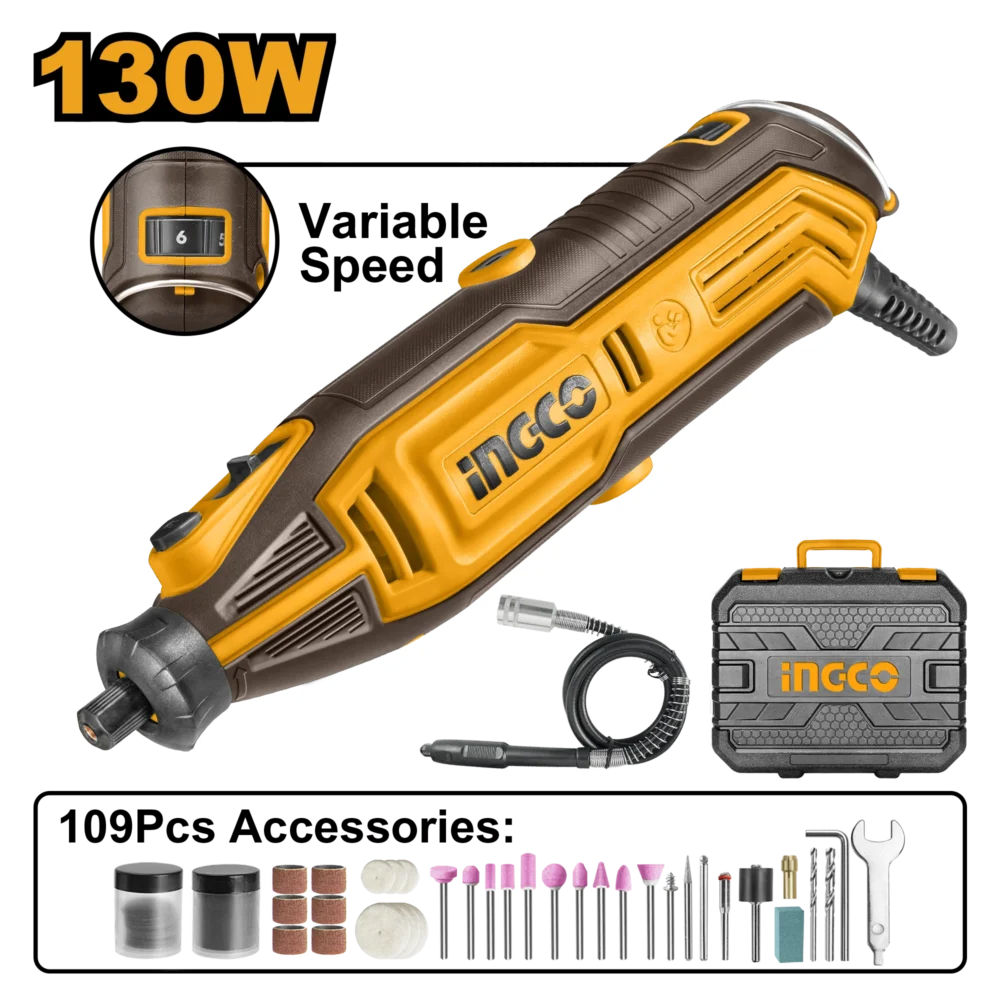 Masina de slefuit si gravurat 130W INGCO MG13328