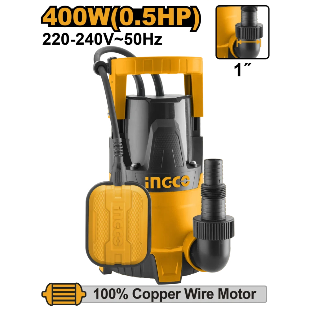 Pompa de drenaj 400W INGCO SPC4008