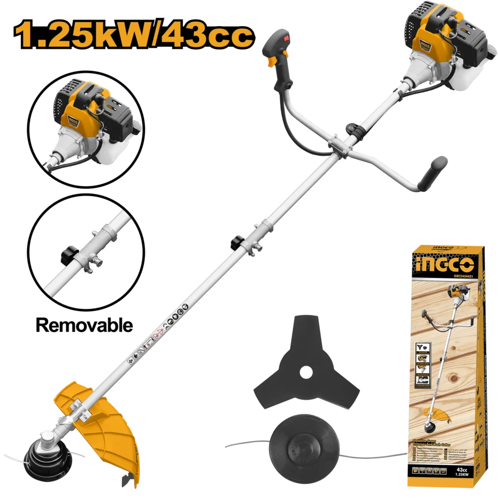 Trimer pe benzina 1.25KW(2HP) INGCO GBC5434421