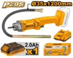 Vibrator pentru beton pe acumulator Li-Ion 20V/1*2Ah INGCO  CCVLI2023011