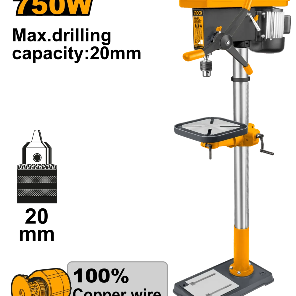 Strung de găurit 750W INGCO DP207505