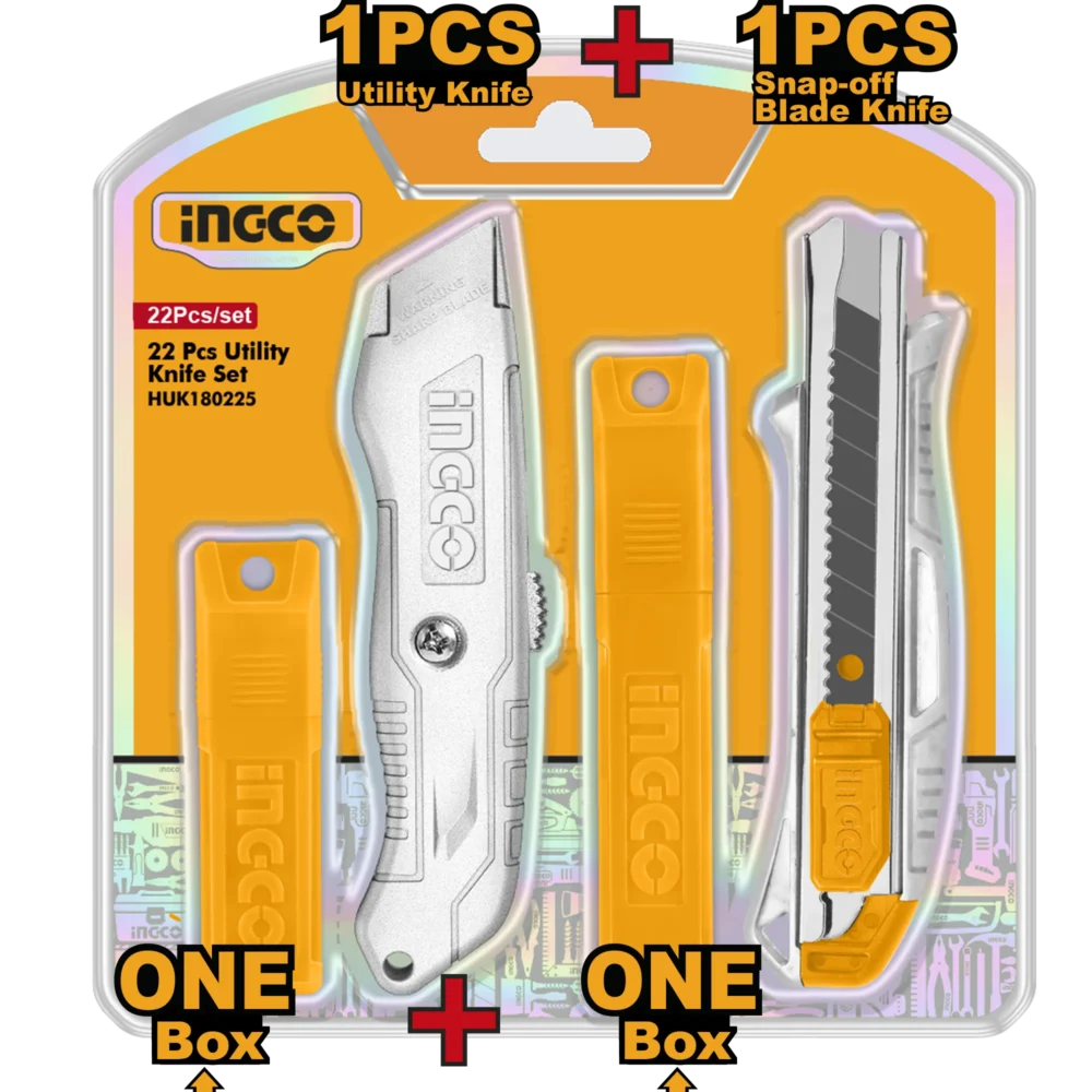 Set cutite 2buc. INGCO HUK180225