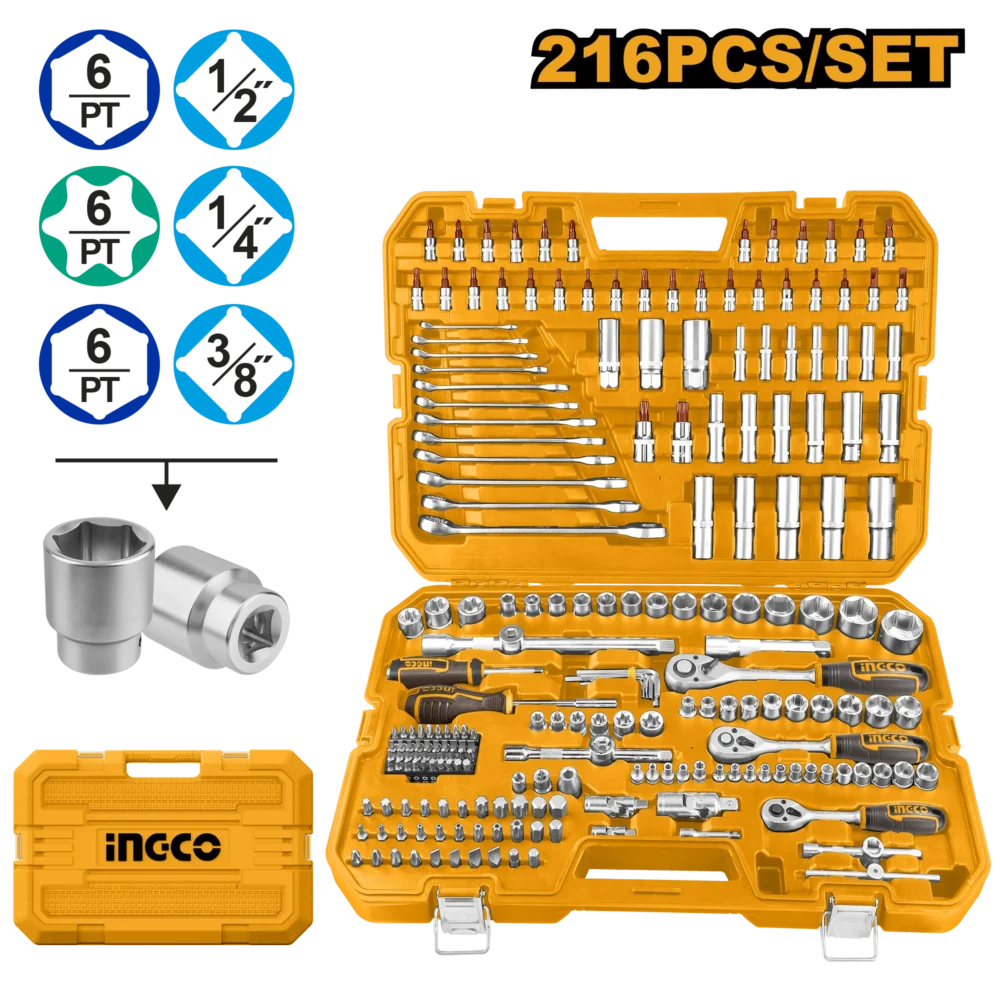 Set instrumente 216buc. INGCO HKTHP22161