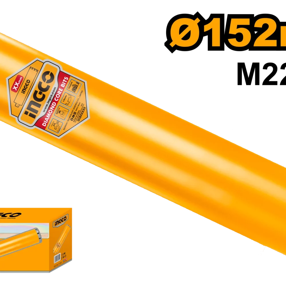 Carota diamantată pentru masină de găurit 152mm INGCO DCB581528