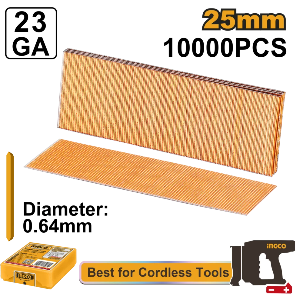 Cuie pentru capsator 25*0.64mm INGCO ANA06825