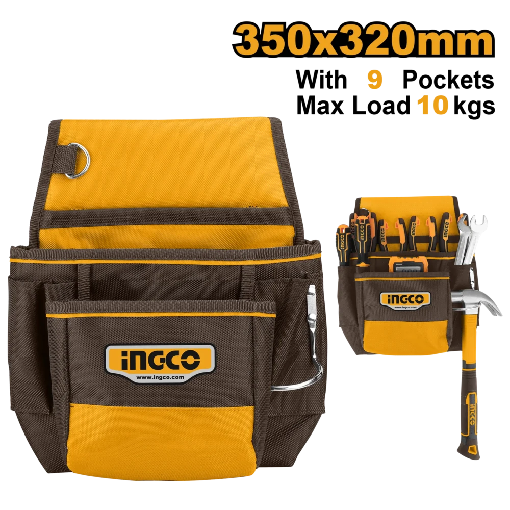 Borsetă de brâu pentru scule INGCO HTBP010128