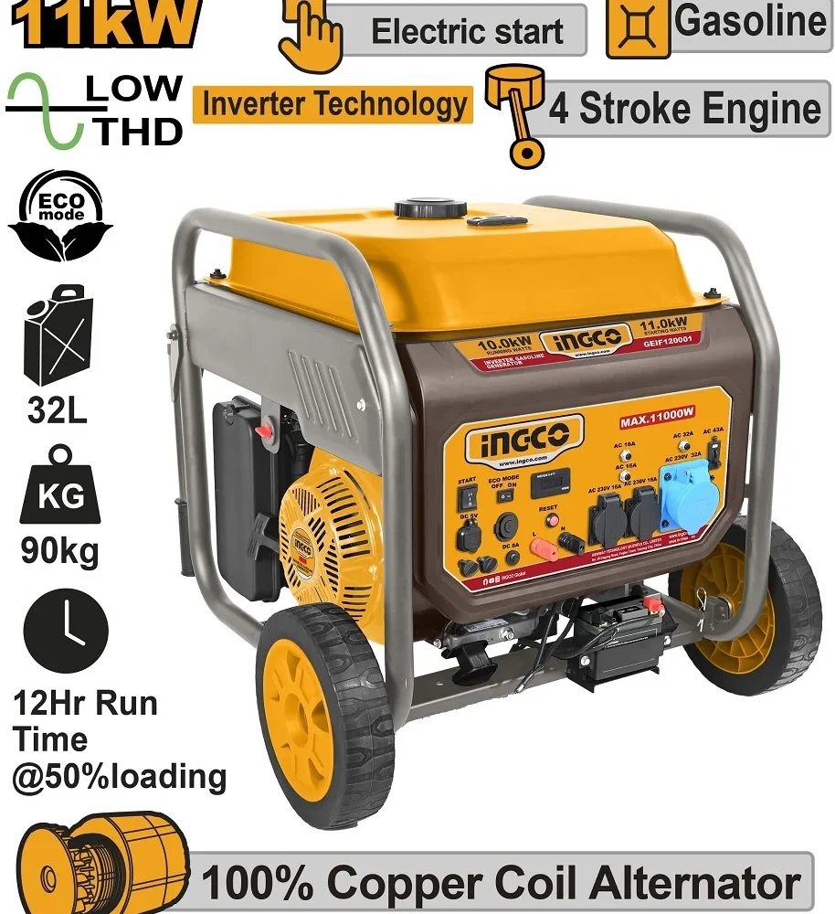 GENERATOR PE BENZINA  INGCO GEIF120001