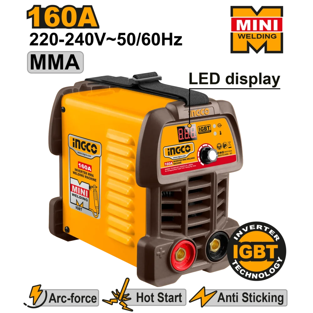 Aparat de sudat 160A INGCO ING-MMA16049