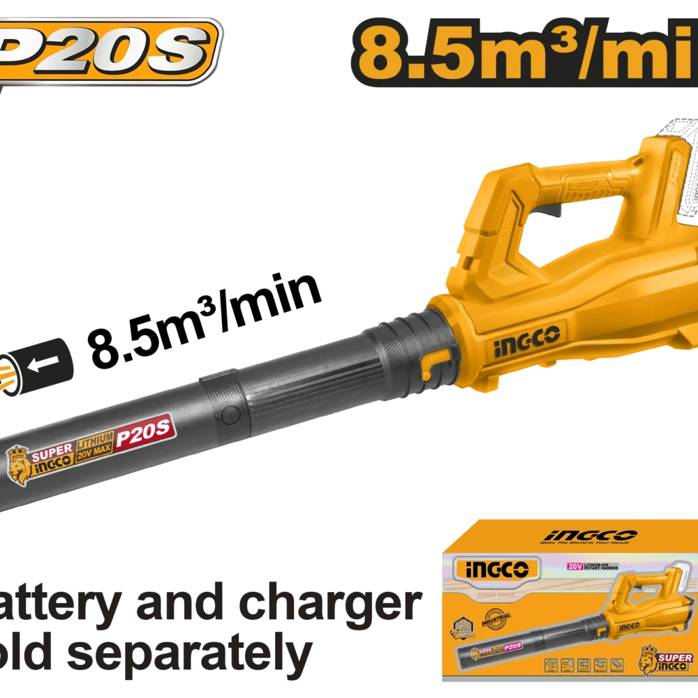 Suflanta frunze compatibila cu acumulator INGCO CABLI20323