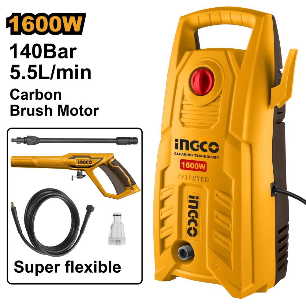 Masina de spalat cu presiune 1600W INGCO HPWR16008