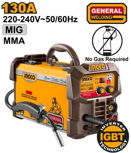 Aparat de sudat semiautomat 130A INGCO ING-FC13018