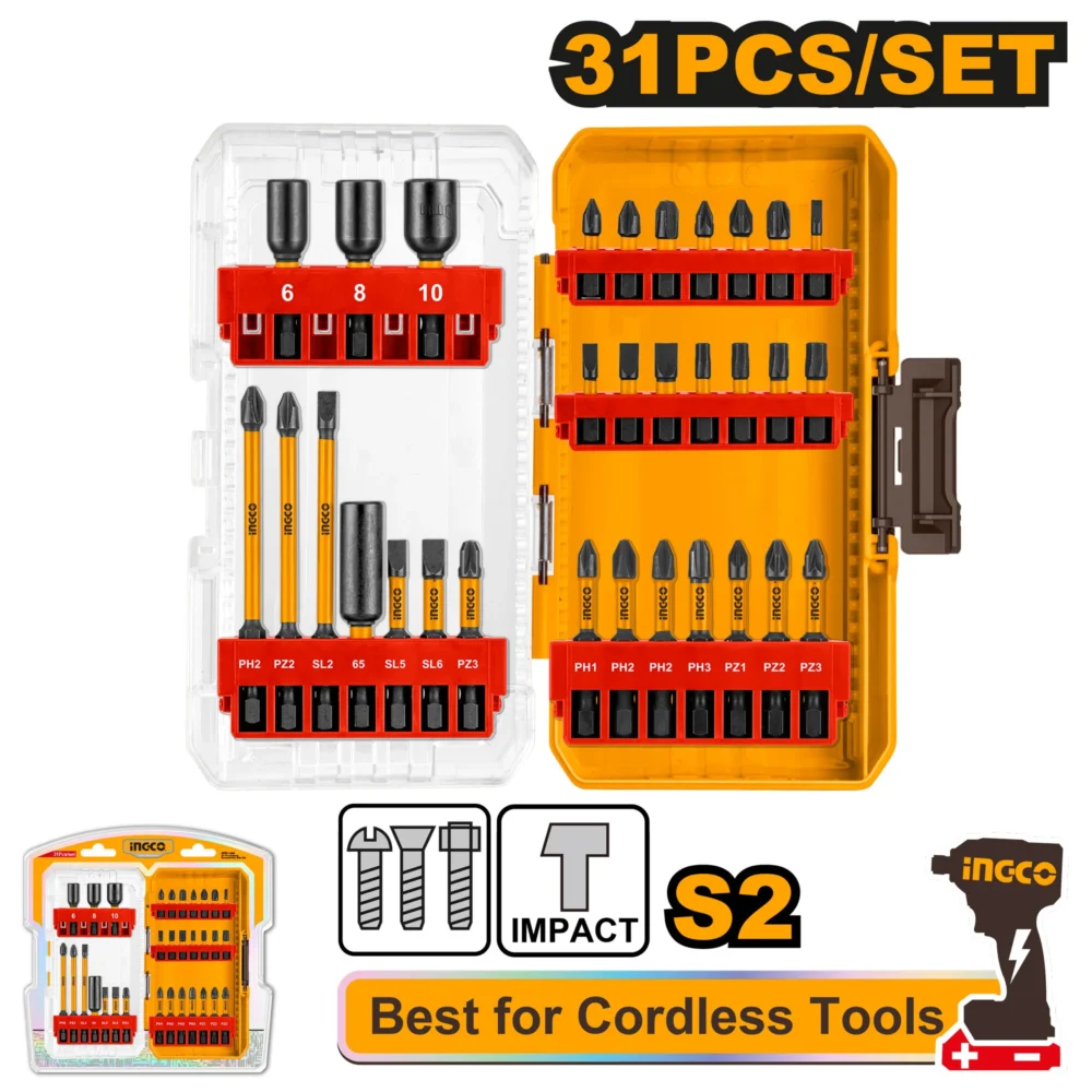 Set biti impact 31buc INGCO  AKDL11306