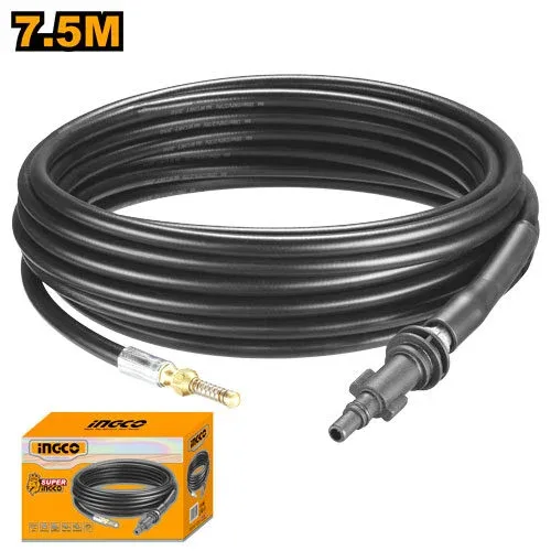 Furtun de inalta presiune pentru spalare 7.5m INGCO AHPH7511