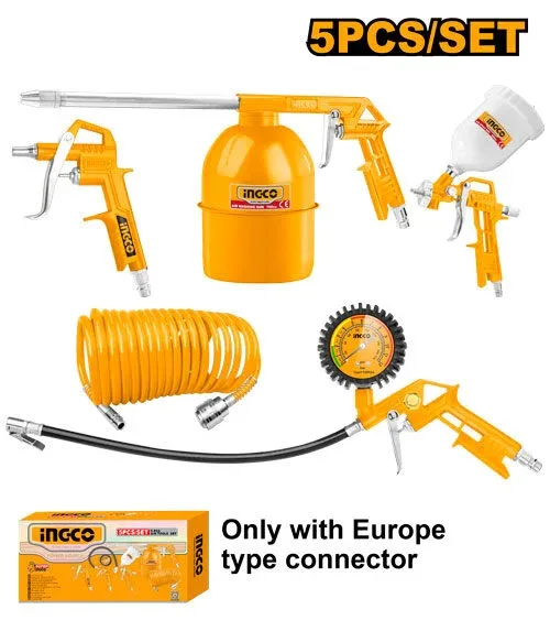 AKT0053-1.jpg Set pneumatic compresor 5buc. INGCO AKT0053 - imagine 1