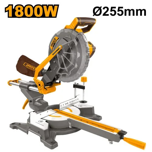 Mașină de debitat lemn  INGCO 1800W 255*25.4mm BM2S180017