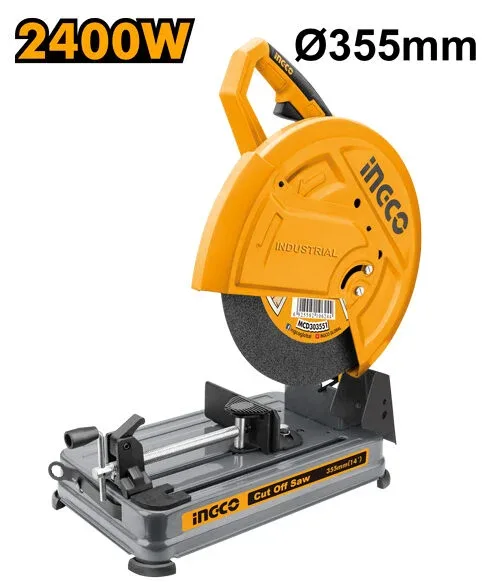 Mașină de debitat metal 355x25.4mm 2400W INGCO COS35568