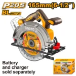 Ferestrău circular compatibil cu acumulator 165mm  INGCO CSLI1652