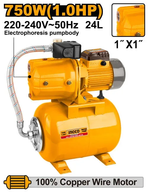 Hidrofor 750W INGCO JPT07508