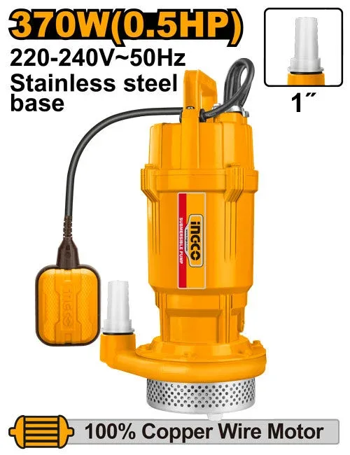Pompă de drenaj 370W 17m INGCO SPC3708