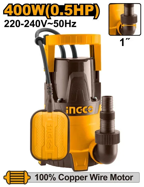 Pompa de drenaj 400W INGCO SPC4008