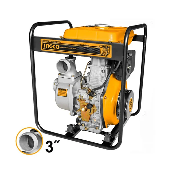 Motopompa diesel 1000L/min 5.5HP INGCO GEP301