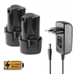 Masina de insurubat cu impact pe acumulator 12V/2*1.5Ah INGCO CIRLI1201