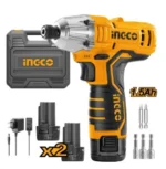 Masina de insurubat cu impact pe acumulator 12V/2*1.5Ah INGCO CIRLI1201