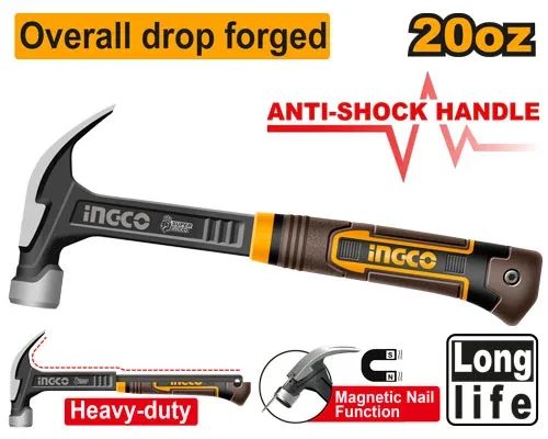 Ciocan cu varf curbat 560g 355mm INGCO HCH81020L
