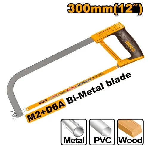 50672 Ferăstrău pentru taiat metal 300mm INGCO HHFS3068 - imagine 1