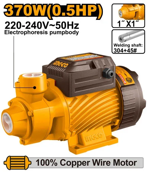 Pompa de apa de suprafata 370W INGCO VPM37068
