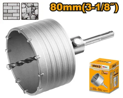 Carotă pe beton 80mm INGCO HCB0801