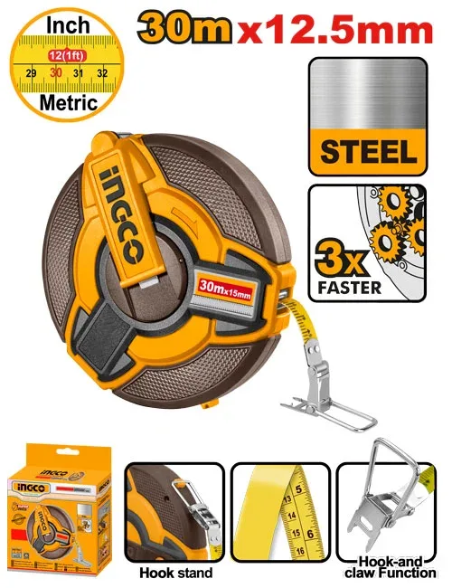 Ruletă 30m INGCO HSMT0830
