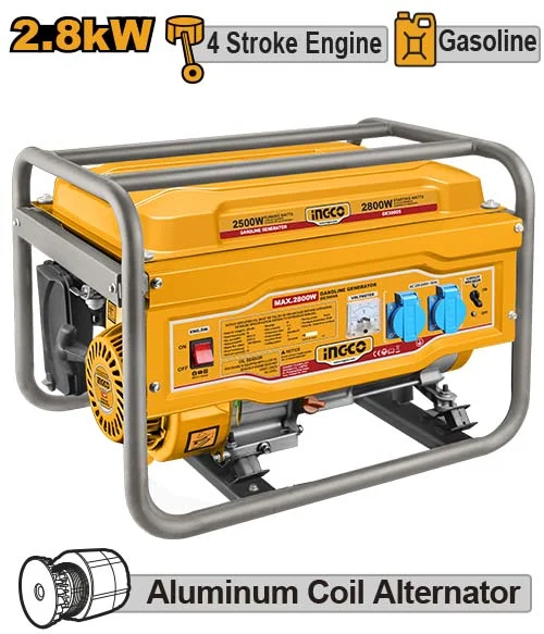 Generator pe benzină 2800kW INGCO GE30005