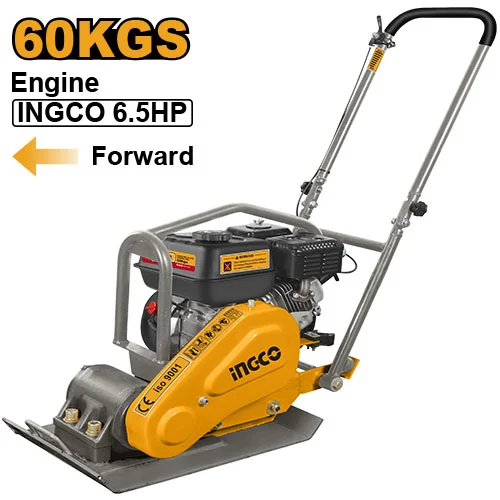 Placa compactoare pe benzină 6.5HP 60kg INGCO GCP060-2