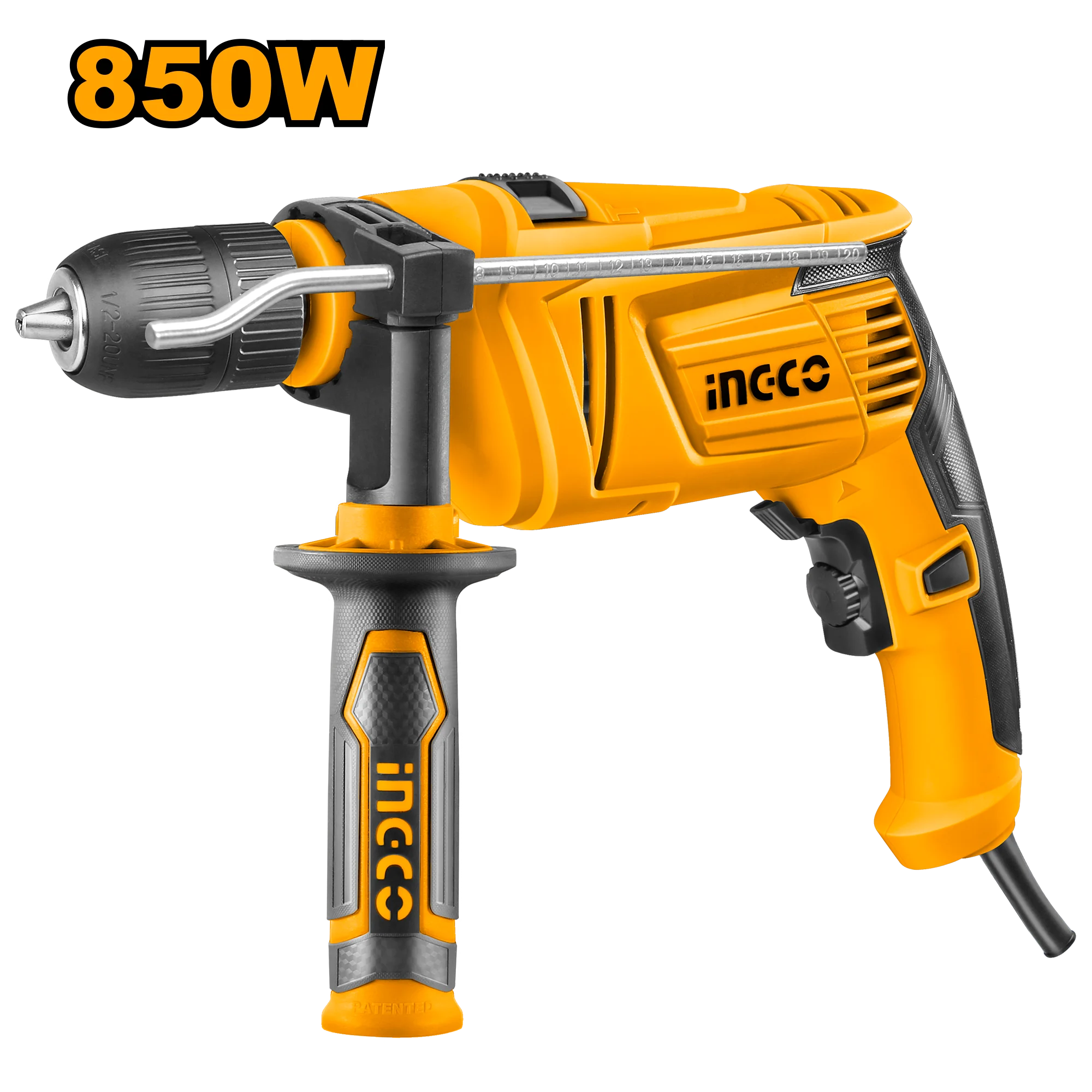 Mașină electrică de găurit cu percuție 850W INGCO ID8508-2 Mașină electrică de găurit cu percuție 850W INGCO ID8508-2